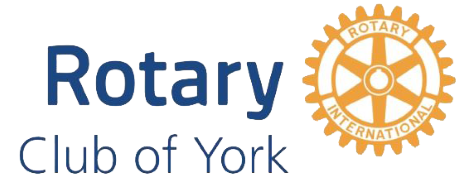 York Rotary Club's Logo