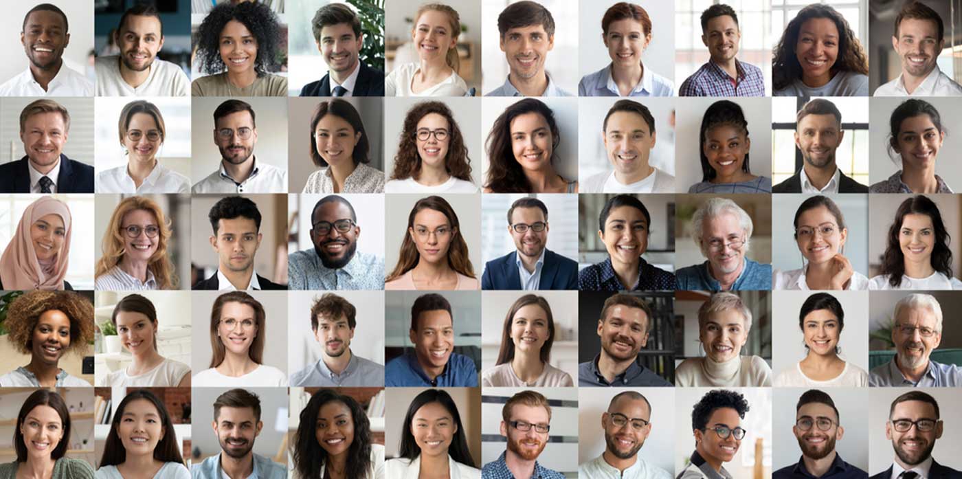 collage of many different type of workers of all ages and races