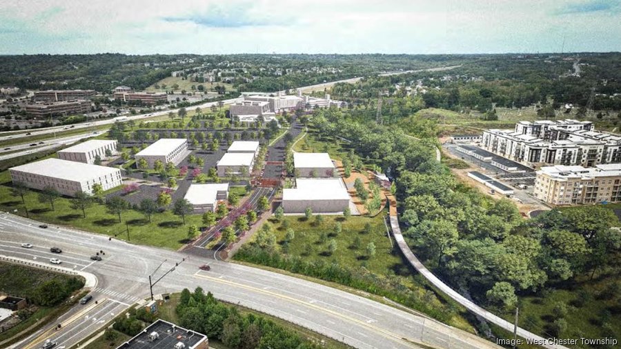 $600M+ Mill Creek District unveiled in West Chester with office, high-tech R&D focus Photo