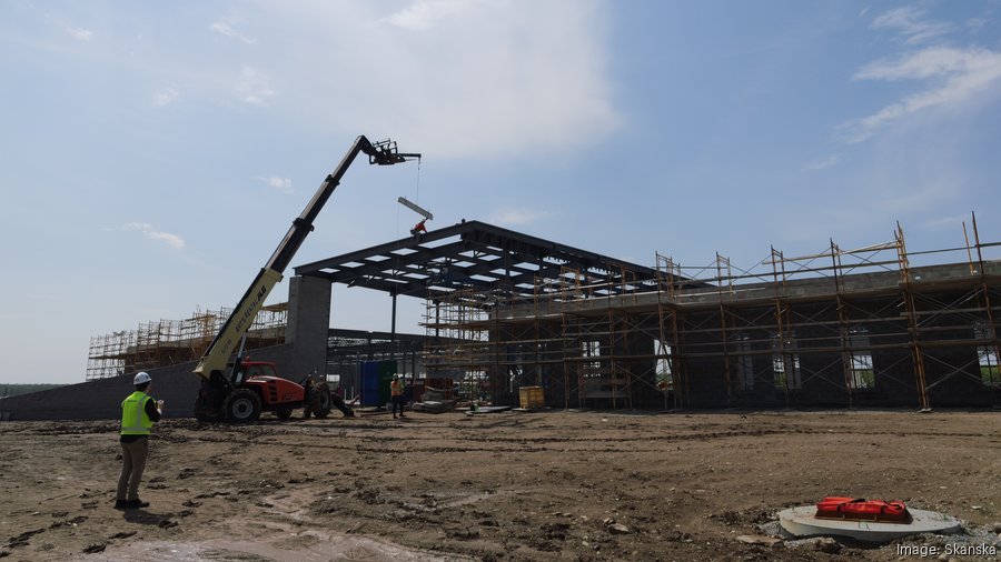 Butler Tech's $15M aviation hangar hits key construction milestone Photo