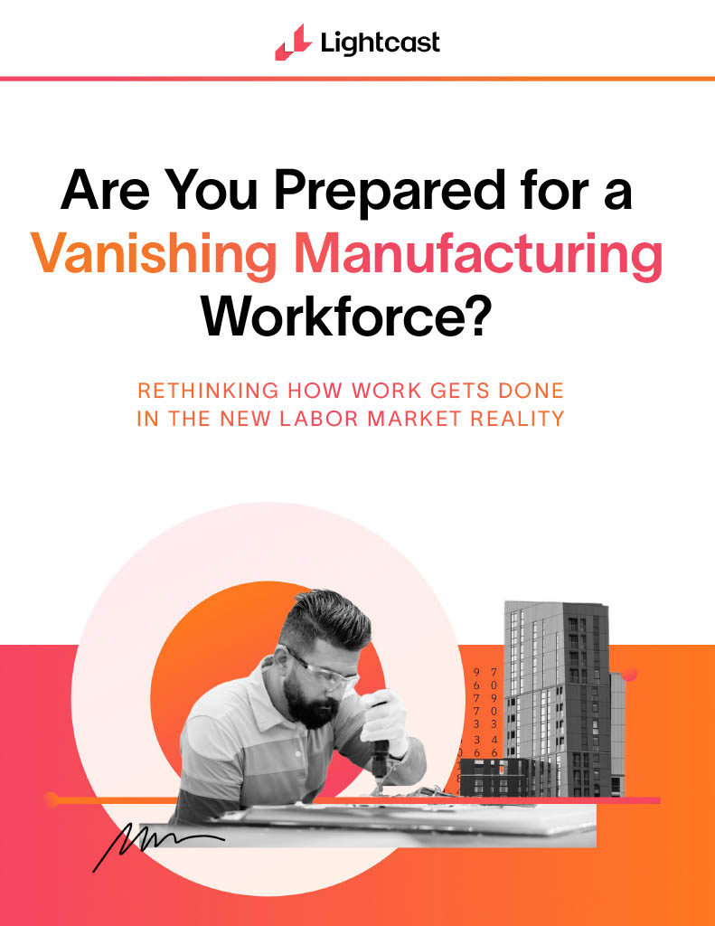 Click to view Lightcast Manufacturing Workforce Report link