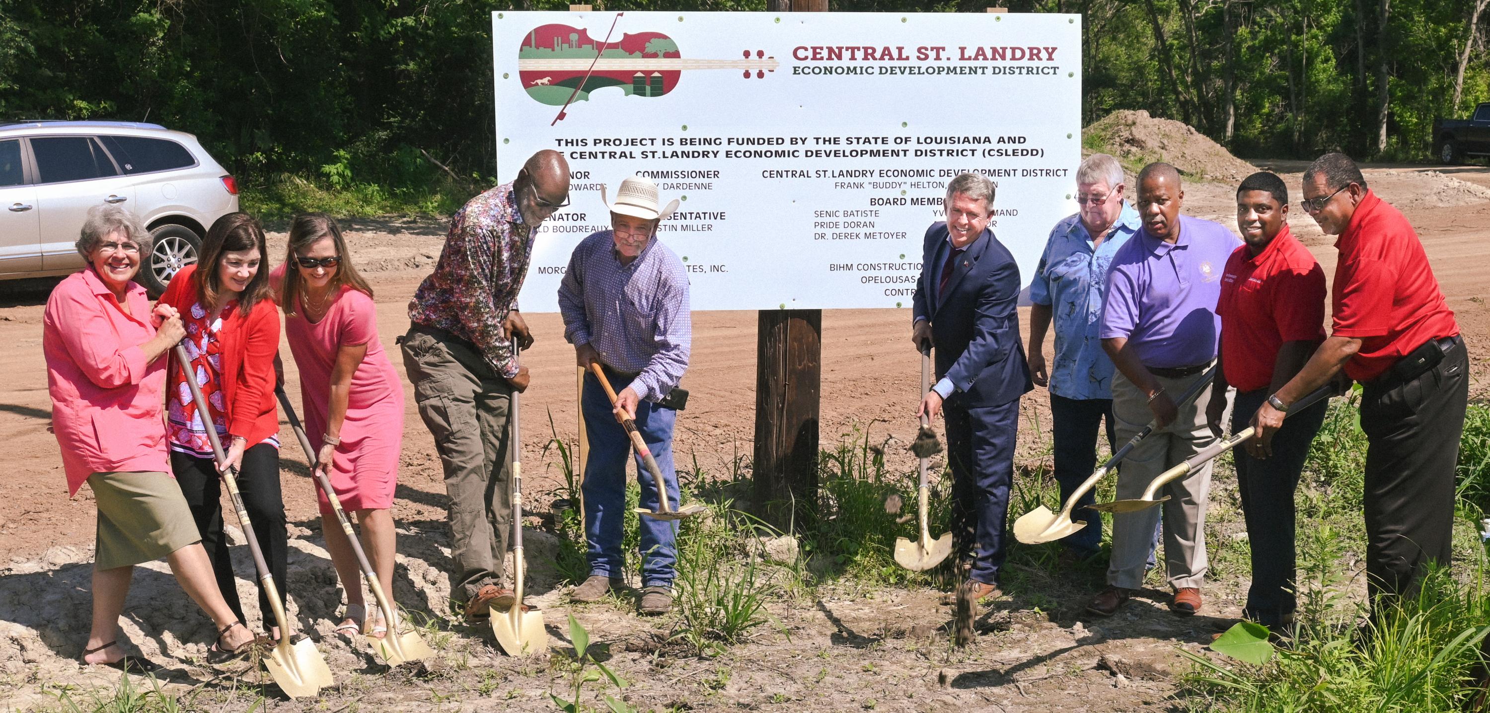 Opelousas Breaks Ground Ahead of Development Main Photo