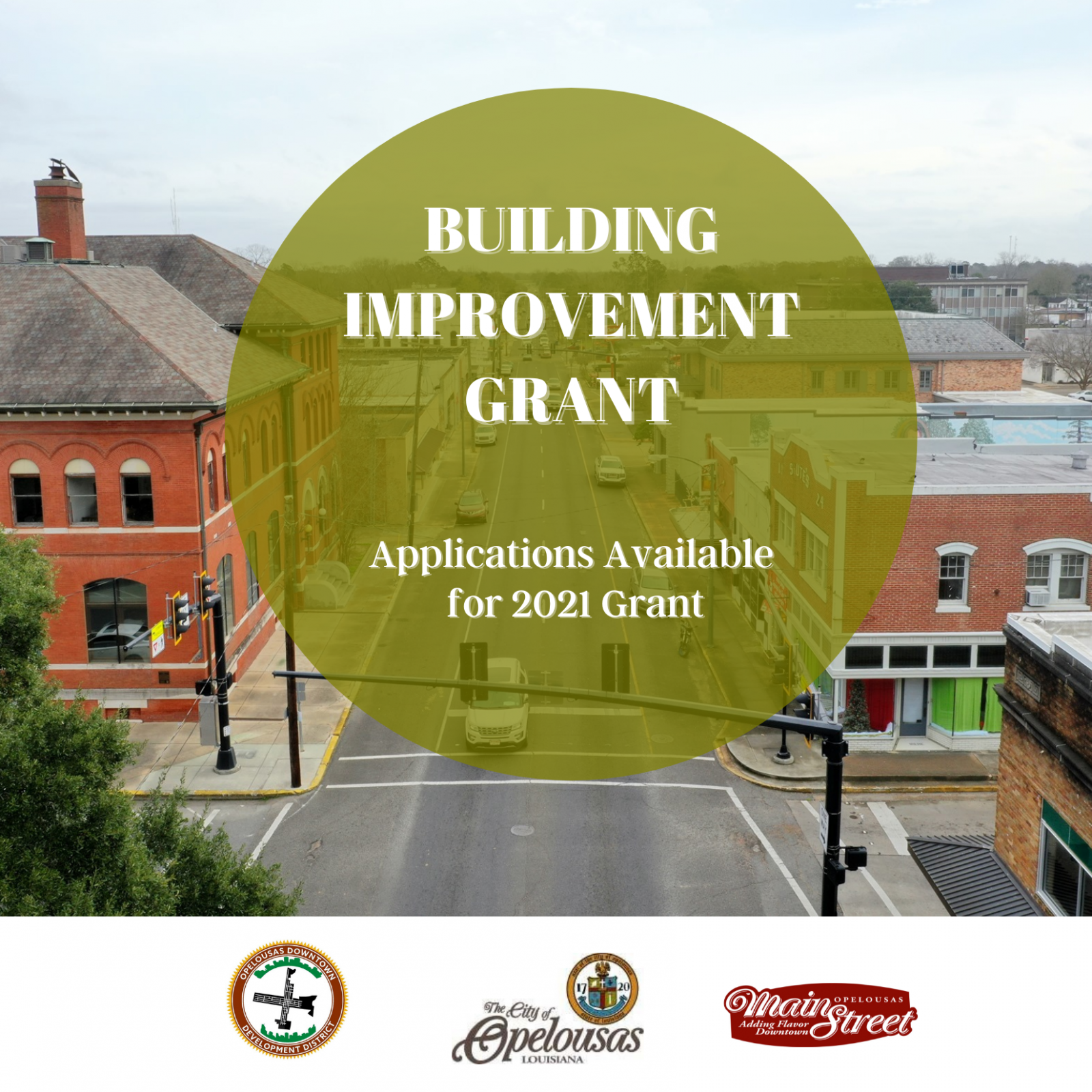 BUILDING IMPROVEMENT GRANT INITIATIVE ANNOUNCED FOR QUALIFIED OPELOUSAS BUSINESS OWNERS Main Photo