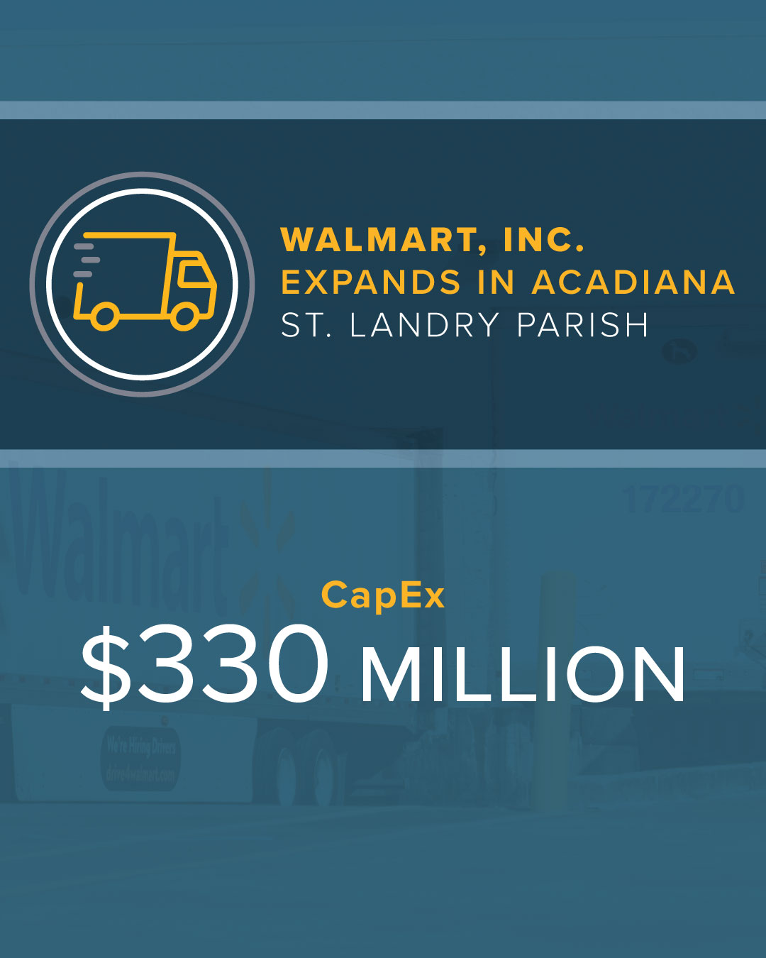 Walmart Announces $330+ Million Reinvestment in Opelousas Distribution Center Main Photo