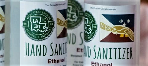 Demand ‘explodes’ as Bayou Teche Brewing makes sanitizer Main Photo