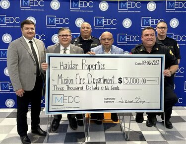 Mission EDC Facilitates $7K Donation to Three Nonprofits Photo