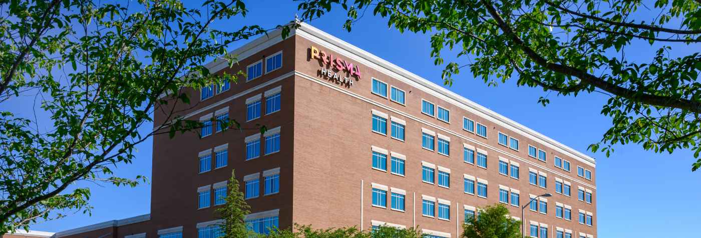 exterior of Prisma Health Oconee Memorial Hospital in Oconee County, SC
