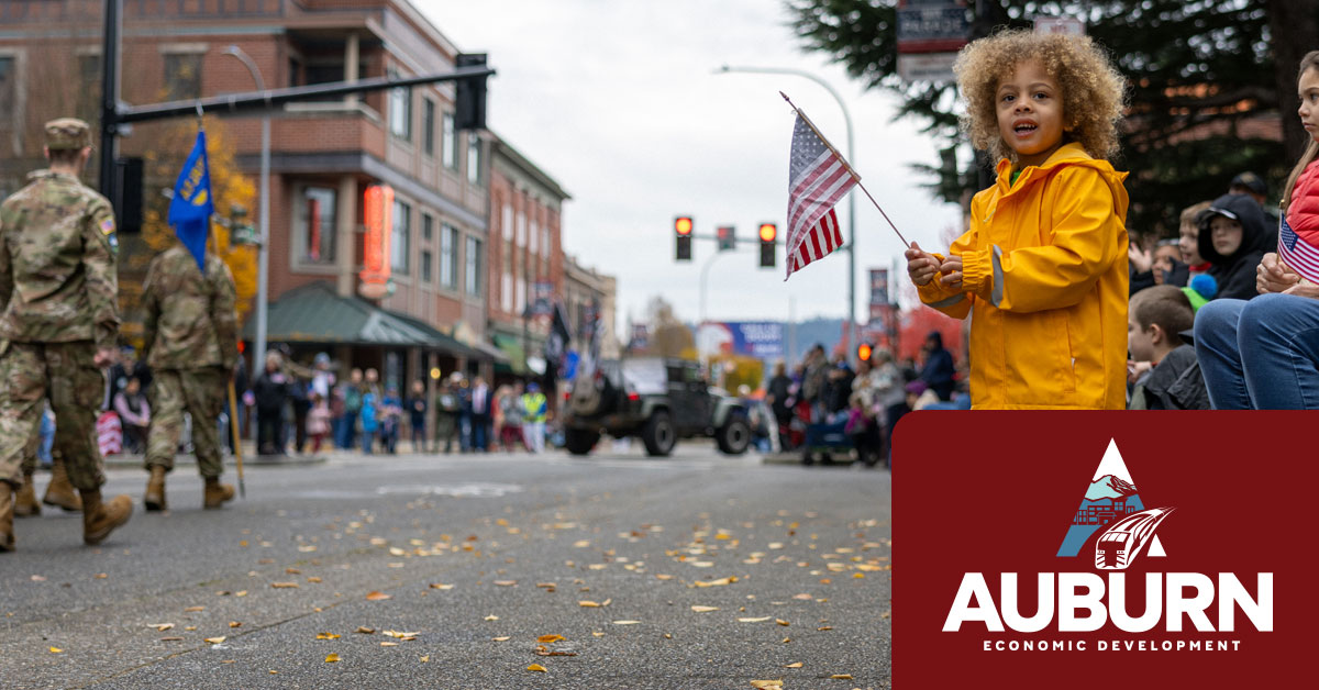Click the Your Source For Business News in Auburn! slide photo to open