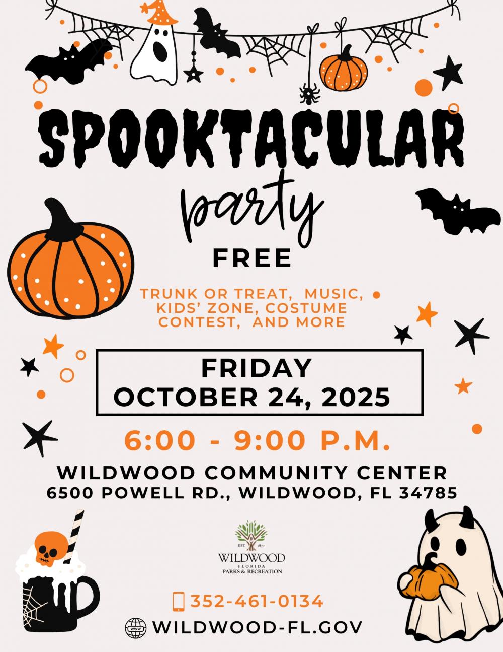 Event Promo Photo For Spooktacular Party