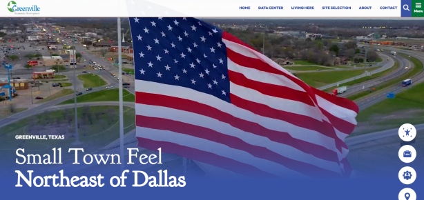 Click the The Greenville (TX) Board of Development Launches New Website that Makes it Easier to Share Information slide photo to open
