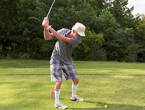 Click the Golf Subpage photo to open