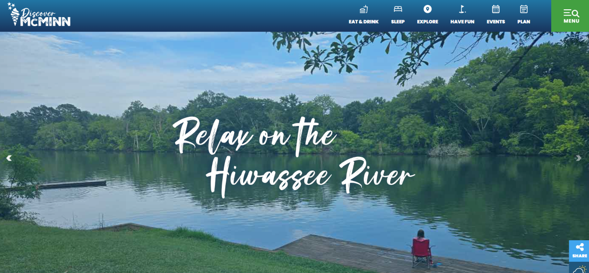 Discover McMinn Debuts New Website and Branding Materials to Attract Tourists From Tennessee and Beyond Main Photo