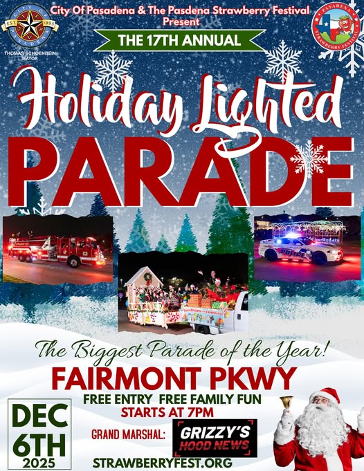 Event Promo Photo For Pasadena's 17th Annual Holiday Lighted Parade