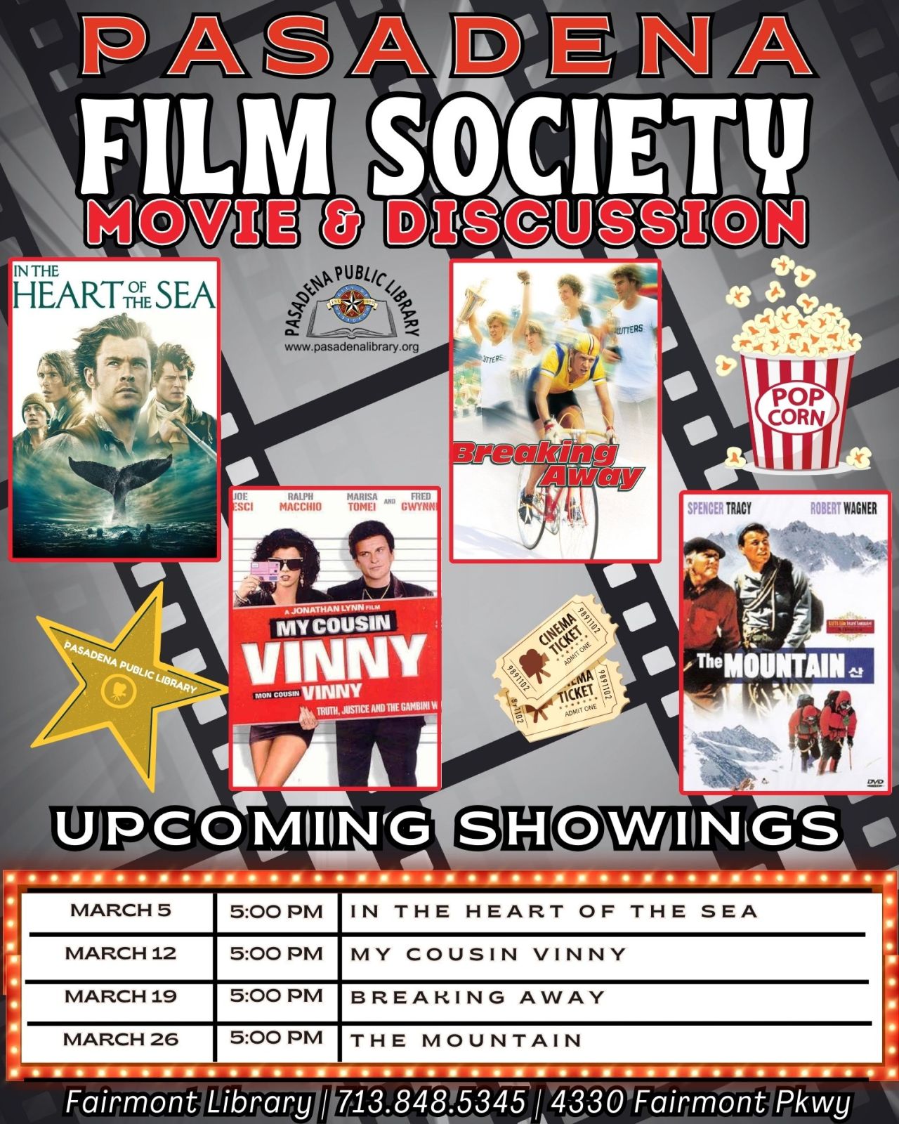 Pasadena Film Society Movie & Discussion Photo - Click Here to See