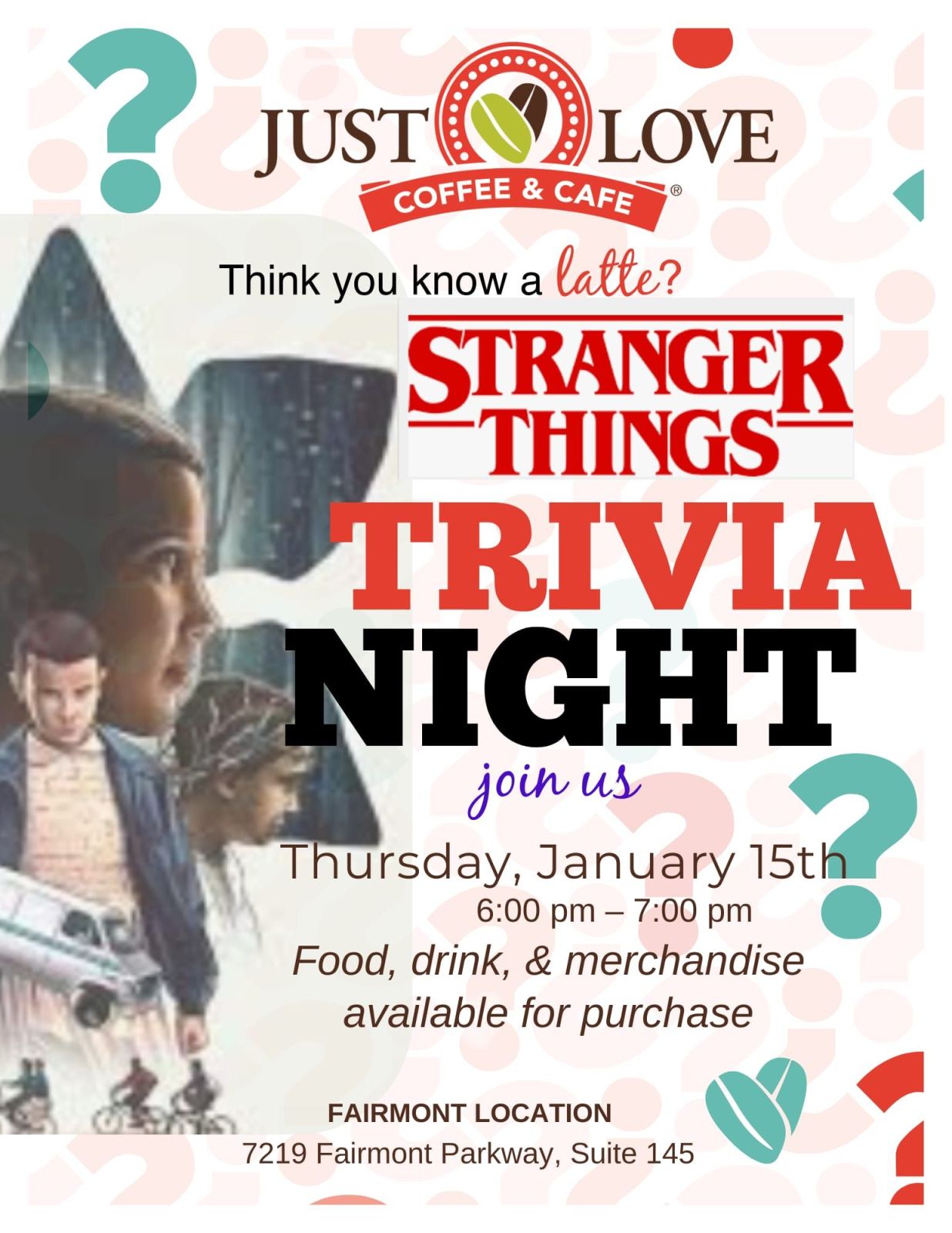 Event Promo Photo For Stranger Things-Trivia Night