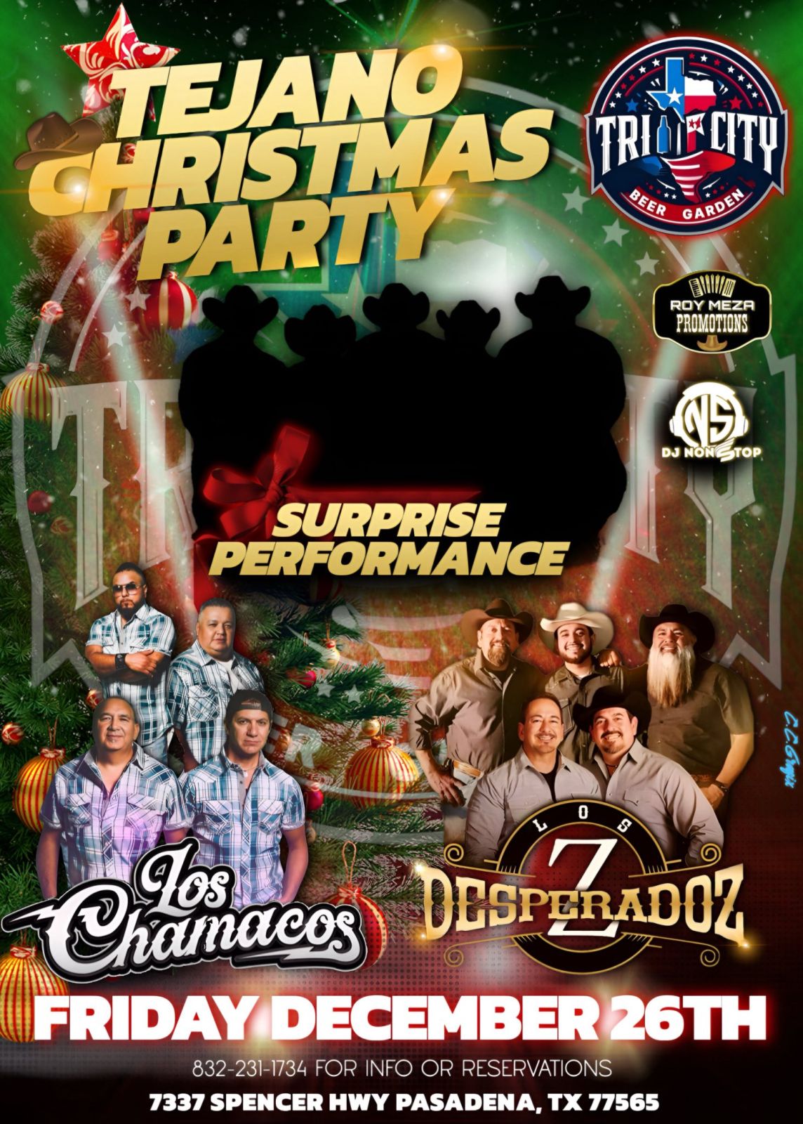 Event Promo Photo For Tejano Christmas Party