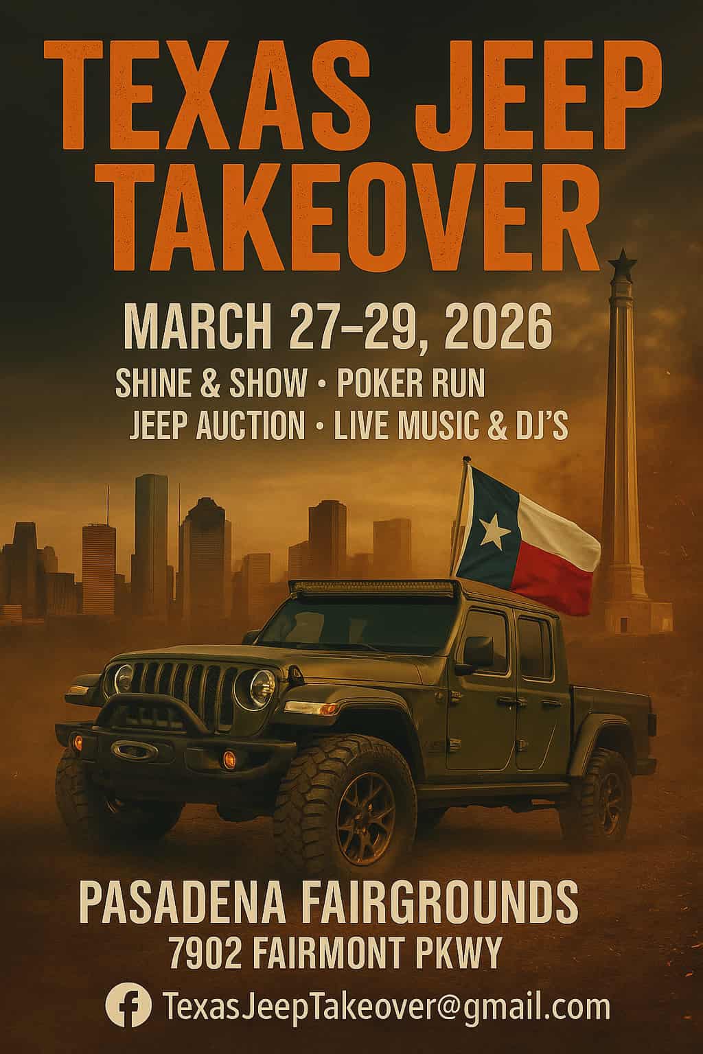 Event Promo Photo For TexasJeep Takeover