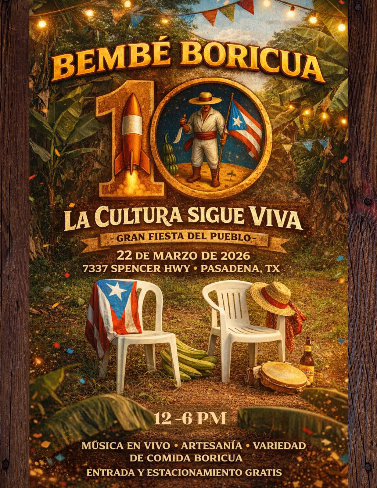 Event Promo Photo For Bembe Boricua- La Cultura Sigue Viva