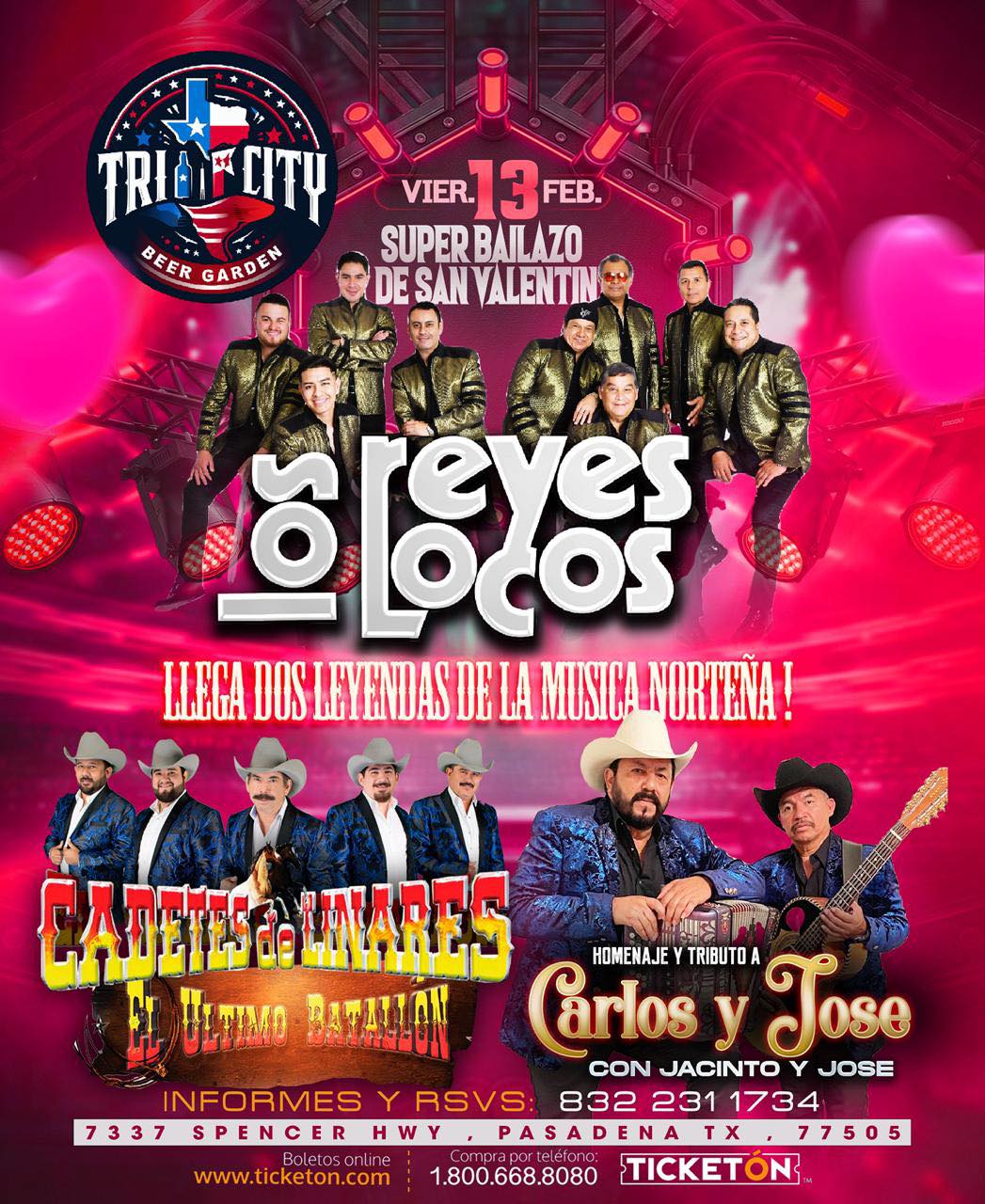 Event Promo Photo For Super Bailazo de San Valentine