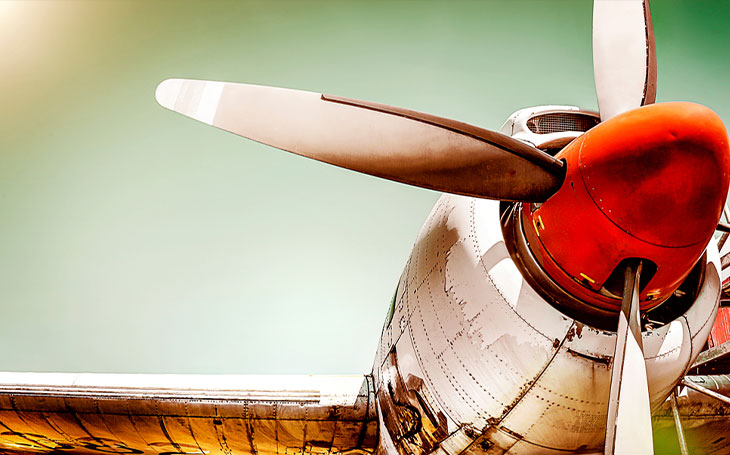 antique airplane