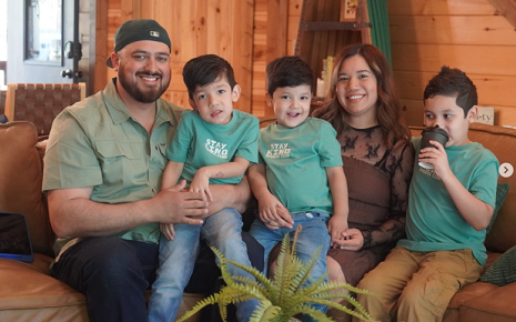 Meet Carol Castro: Visit Pasadena’s First Ambassador! This image is of Carol Castro and her family.