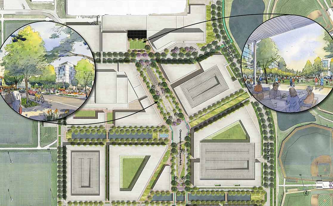 westfield grand park development concept