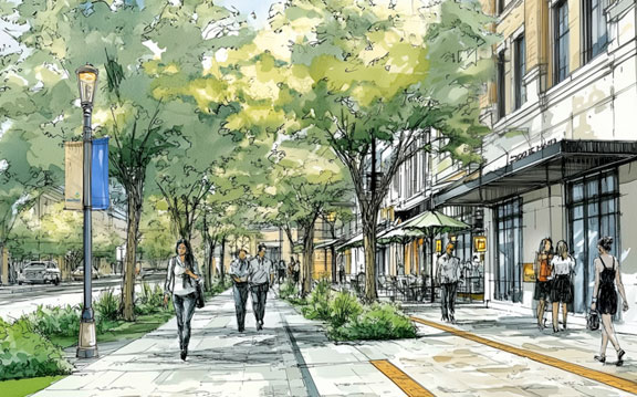 Downtown Redevelopment Plan Photo