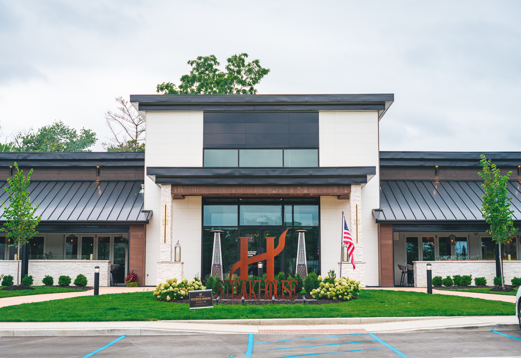 Exterior H Steakhouse Building