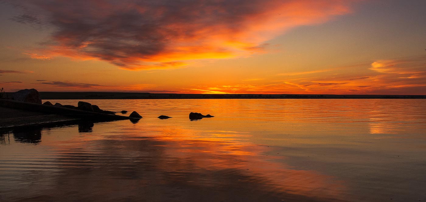 Jackson Lake State Park sunrise