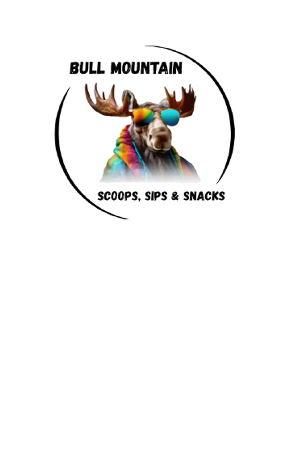 Bull Mountain Scoops, Sips, & Snacks's Logo