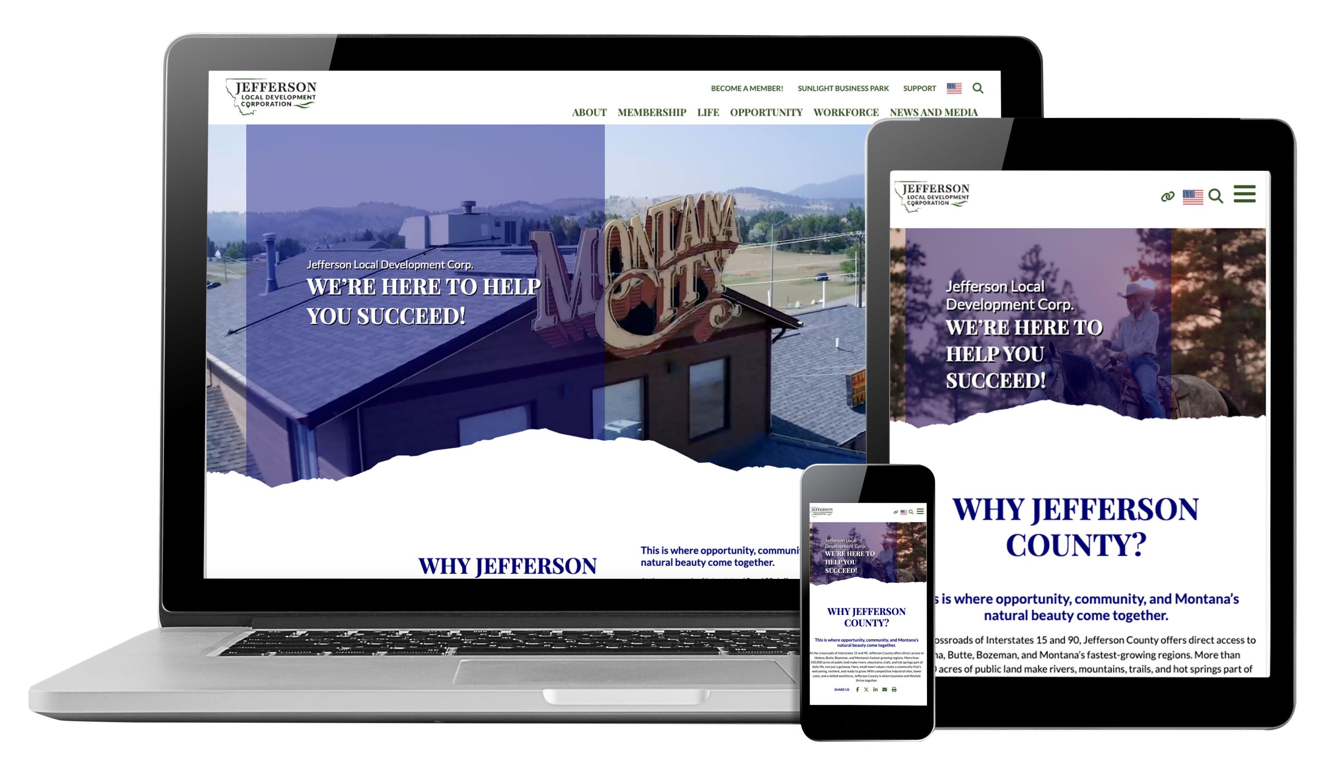 Jefferson Local Development Corporation Launches New Site to Connect Residents, Enhance Business Development Main Photo