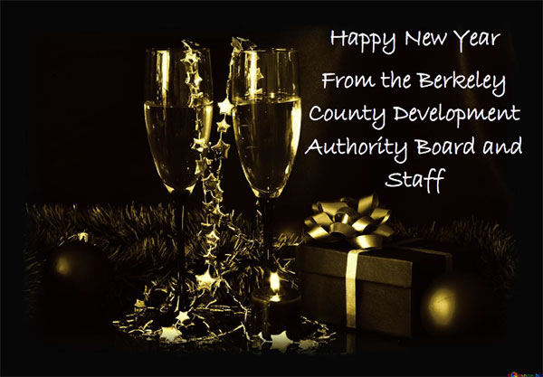 Happy New Year From the Berkeley County Development Authority Board and Staff Main Photo