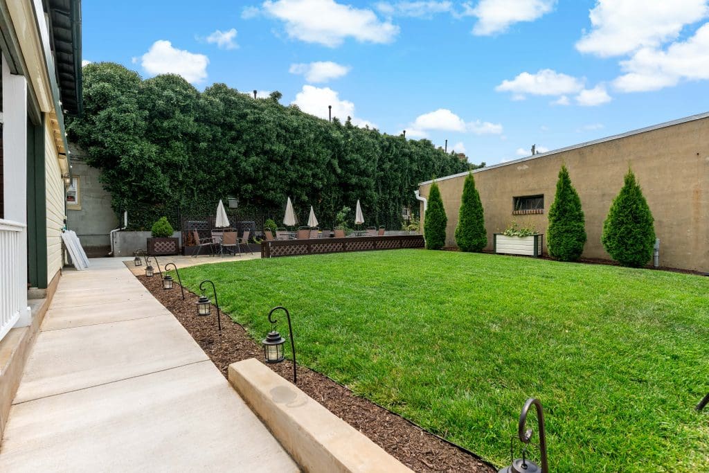 The Apple B&B Guests Enjoy Private Outdoor Areas