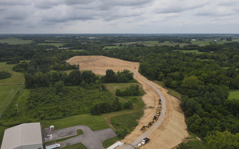 Aerial Photo of Berea Industrial Park