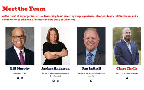 Meet the Ardmore Development Authority Team