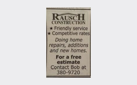 Rausch Construction's Image
