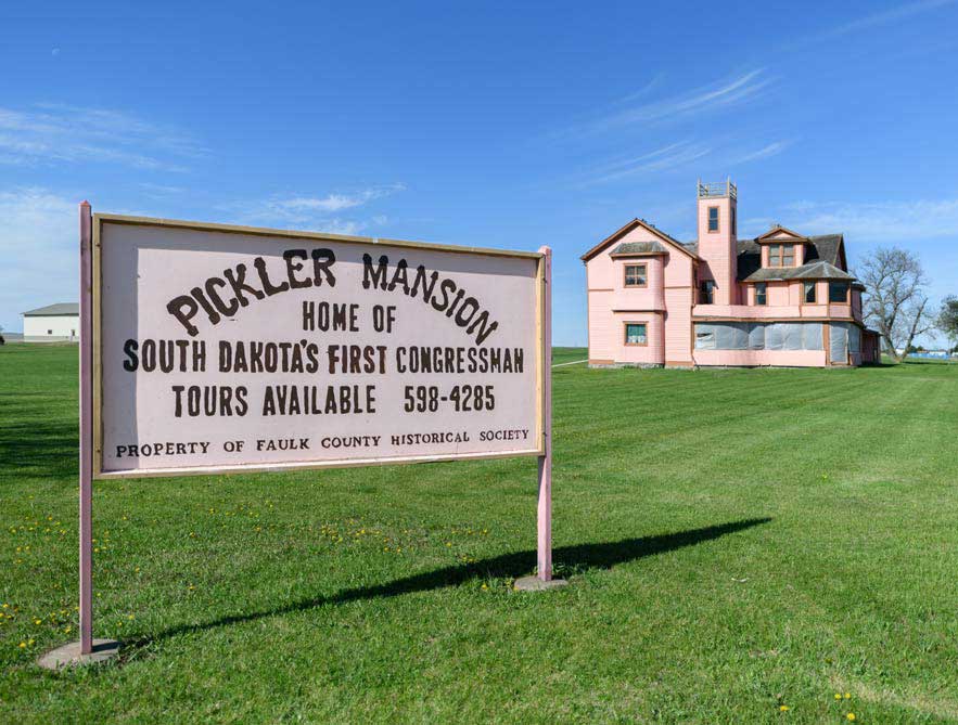 Pickler Mansion exterior and sign