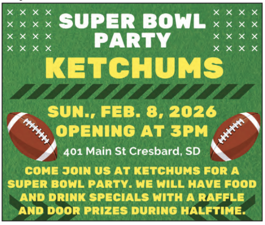Event Promo Photo For Super Bowl Party