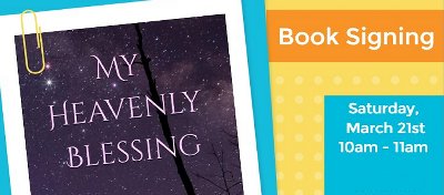 Event Promo Photo For Book Signing at the Library