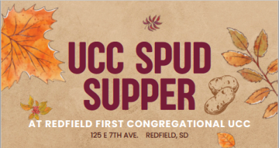Event Promo Photo For UCC Spud Supper