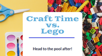 Event Promo Photo For Craft Time VS Lego Time