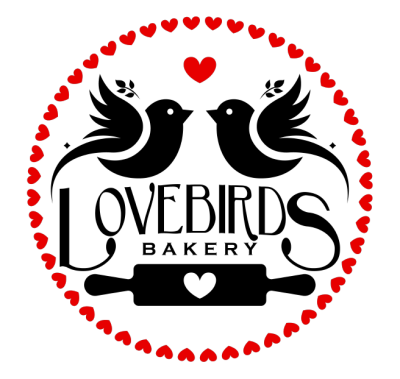 Logo for Lovebirds Bakery