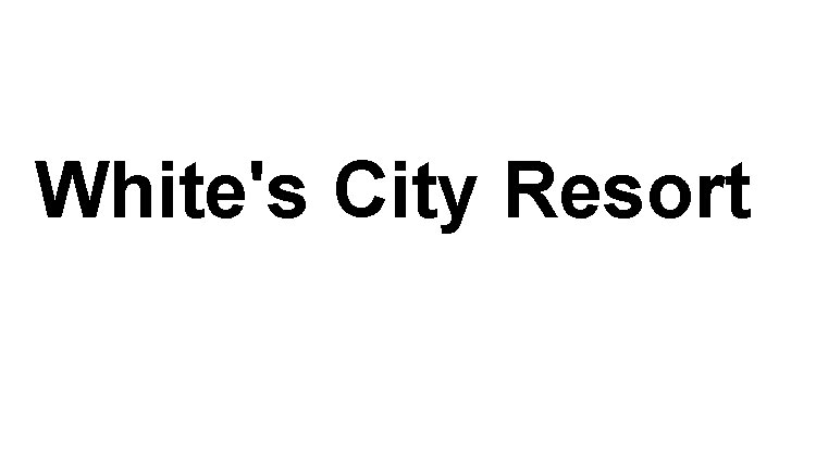 White's City Resort Logo