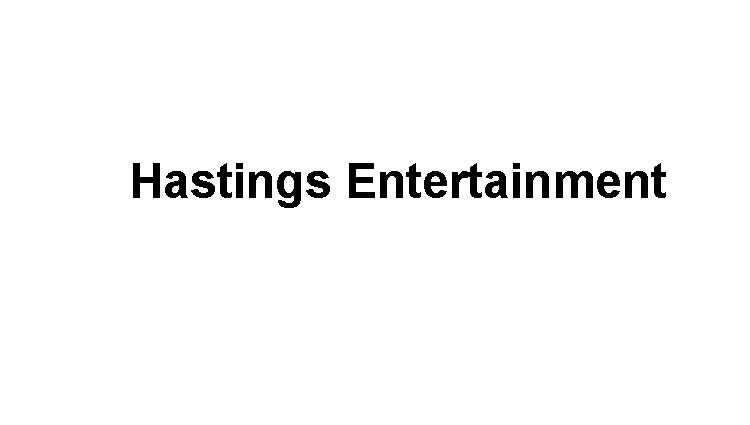 Hastings - Books, music, entertainment Logo