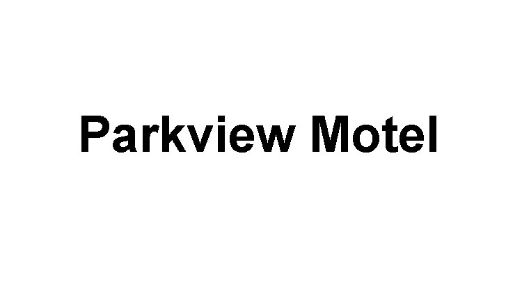 Parkview Motel's Logo