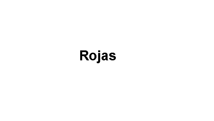 Rojas Logo