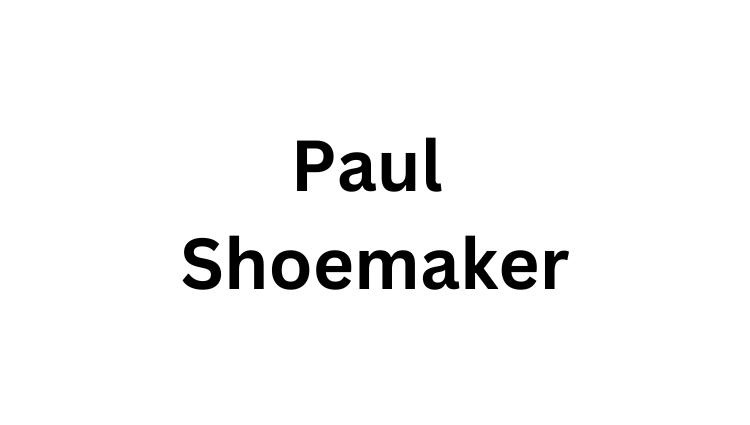 Paul Shoemaker's Image