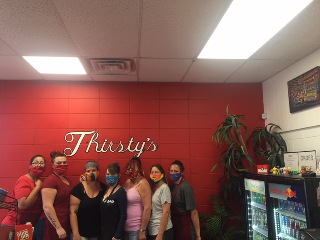 With Community Support Thirsty's LLC Came Through the Pandemic to Open Back Up for Its One Year Anniversary Photo
