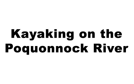 Kayaking on the Poquonnock River