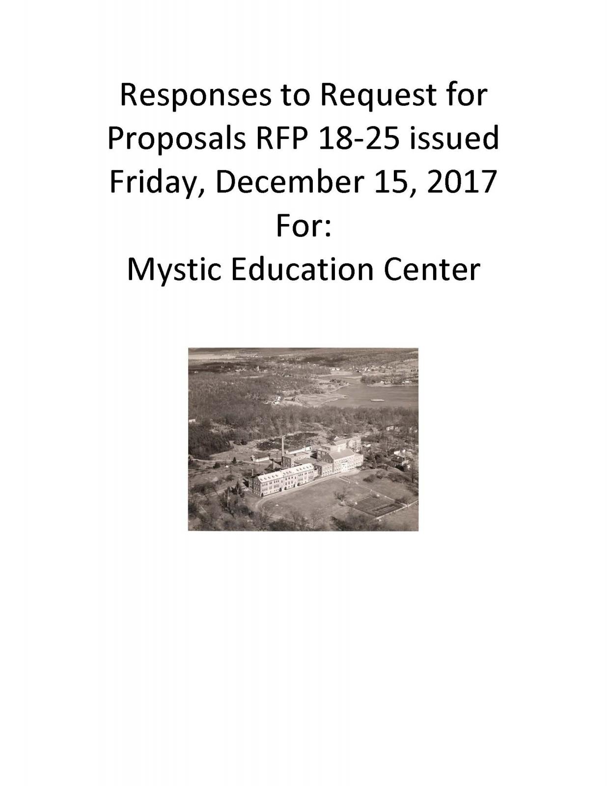 Thumbnail for Mystic Education Center RFP Responses